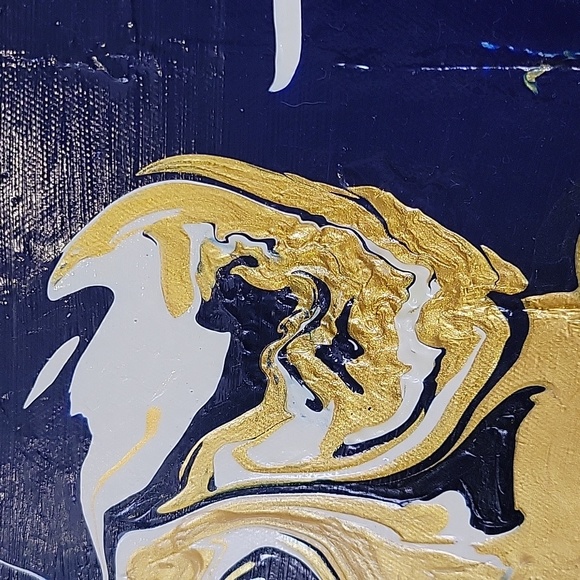 Acrylic Pour Paint Landscape - Picture 4 of 4